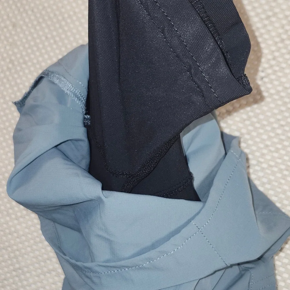Ten Thousand Tactical Short TTSH006 Blue Gray Lined Training Shorts Mens Small